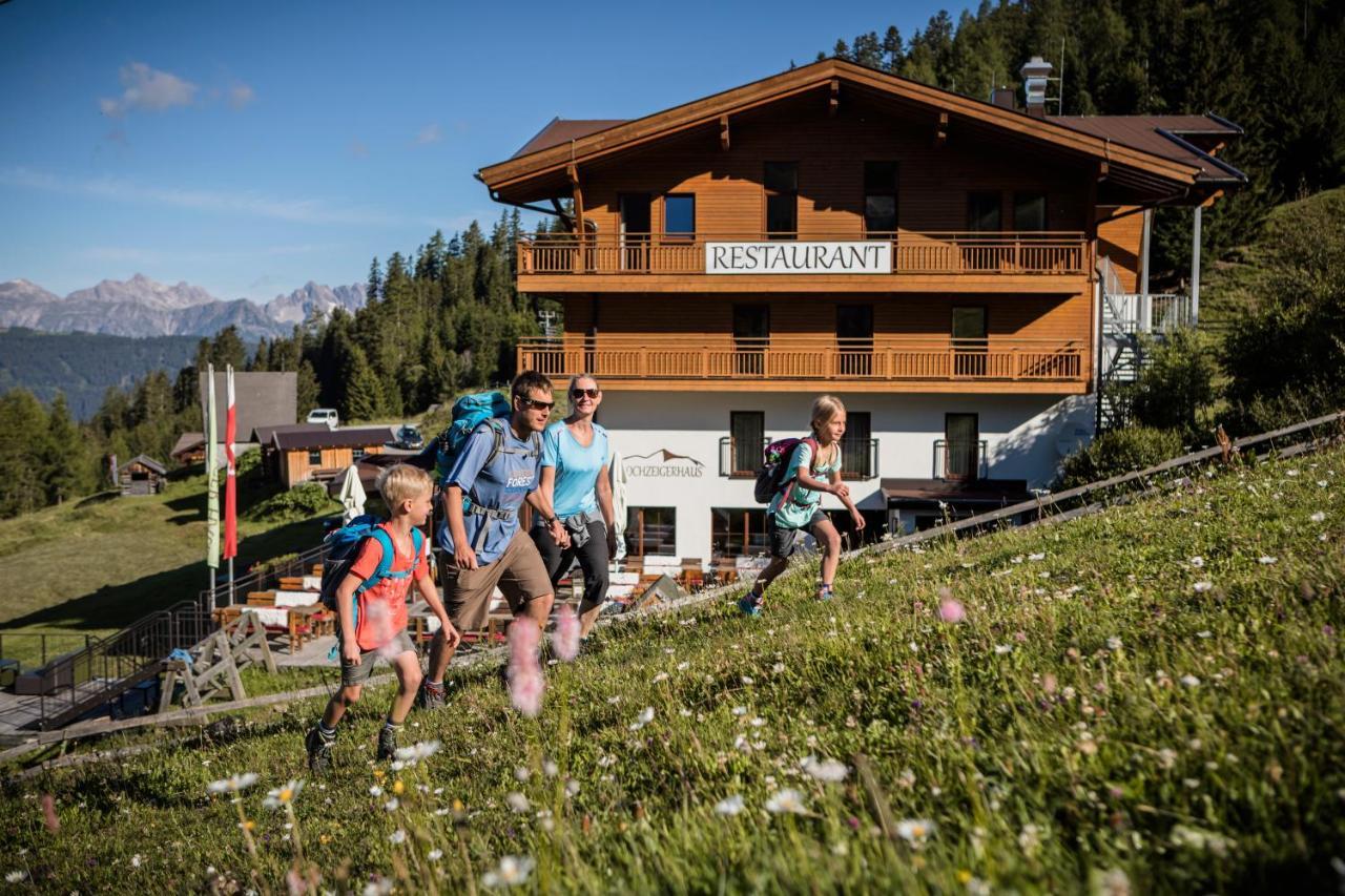 Berggasthof Hochzeigerhaus Jerzens Buitenkant foto